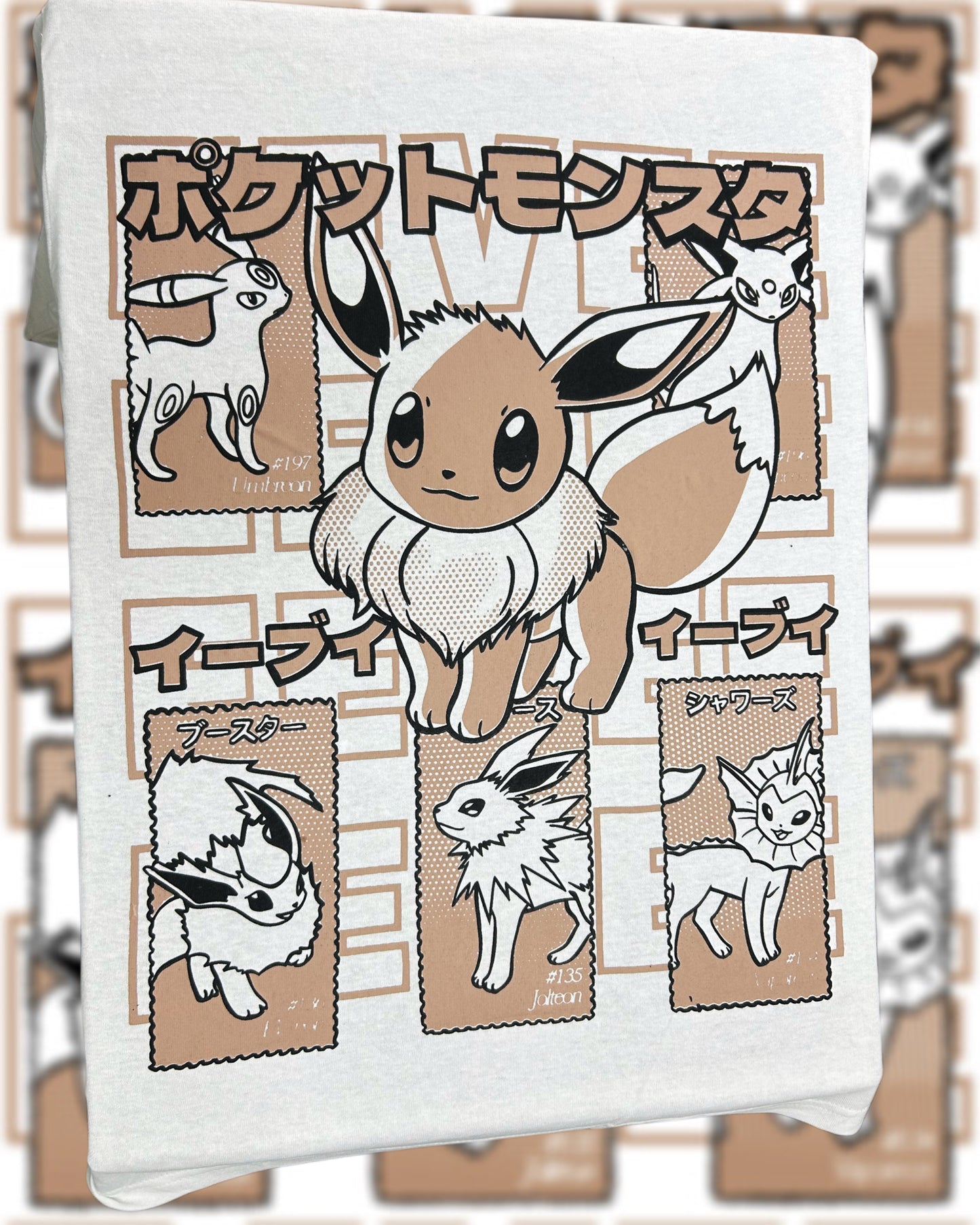 Hoodie arena, gris y rosa Eevee/Pokemon