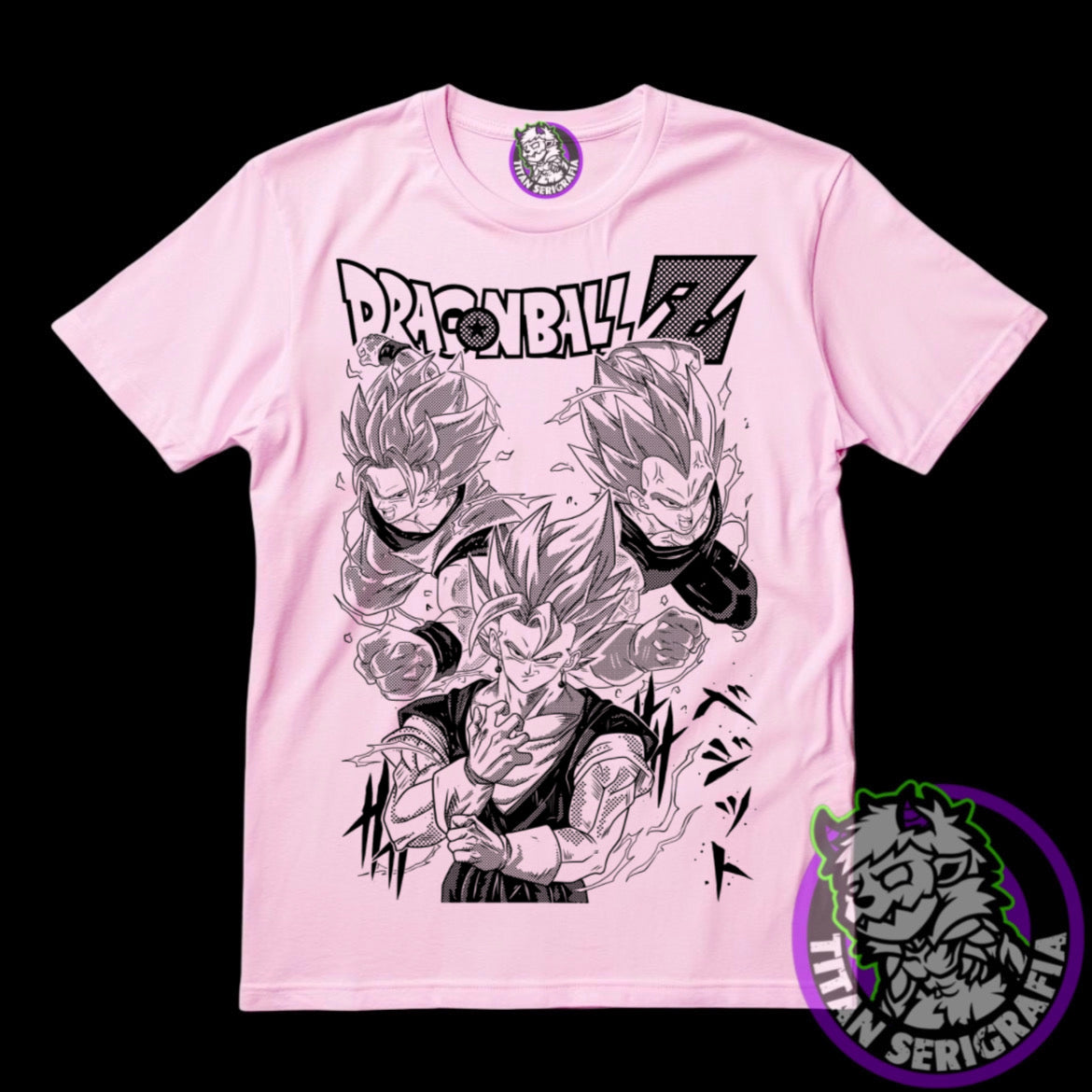 Polera blanca Vegetto/Dragon Ball