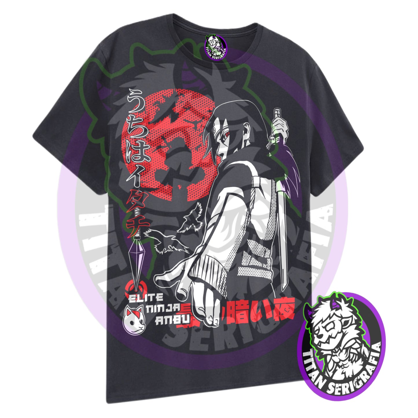 Polera Itachi Uchiha/Naruto