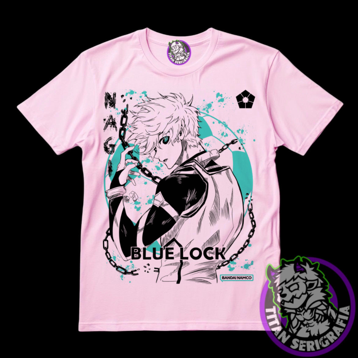 Polera blanca Seishiro Nagi/Blue Lock