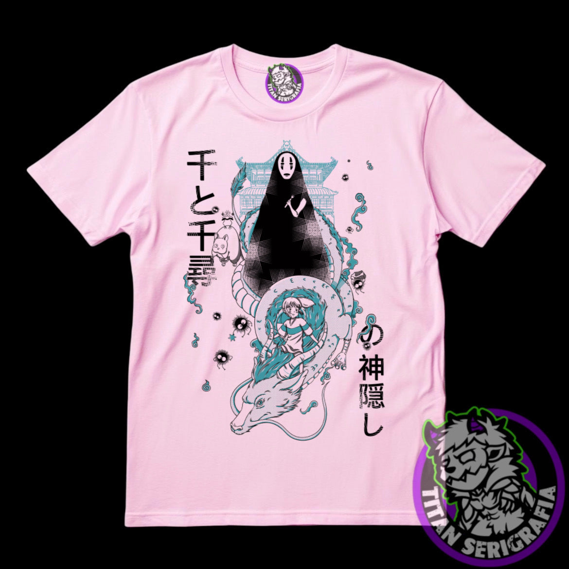 Polera blanca El viaje de Chihiro/Studio Ghibli