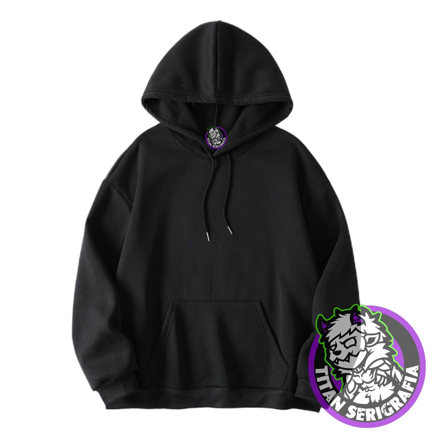 Poleron polo y hoodie negro Jujutsu Kaisen personajes