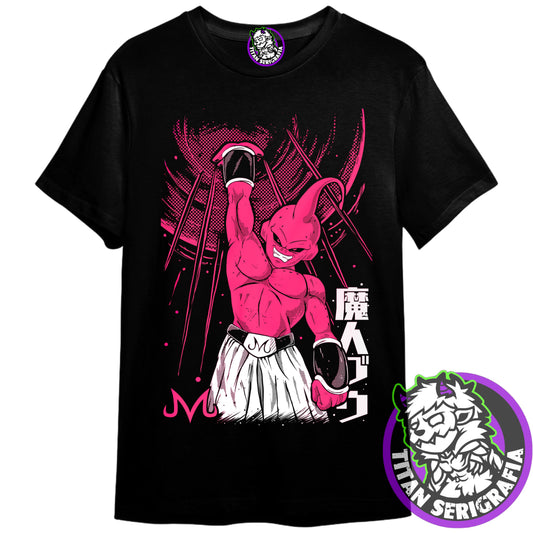 Polera negra Kid Buu/Dragon Ball