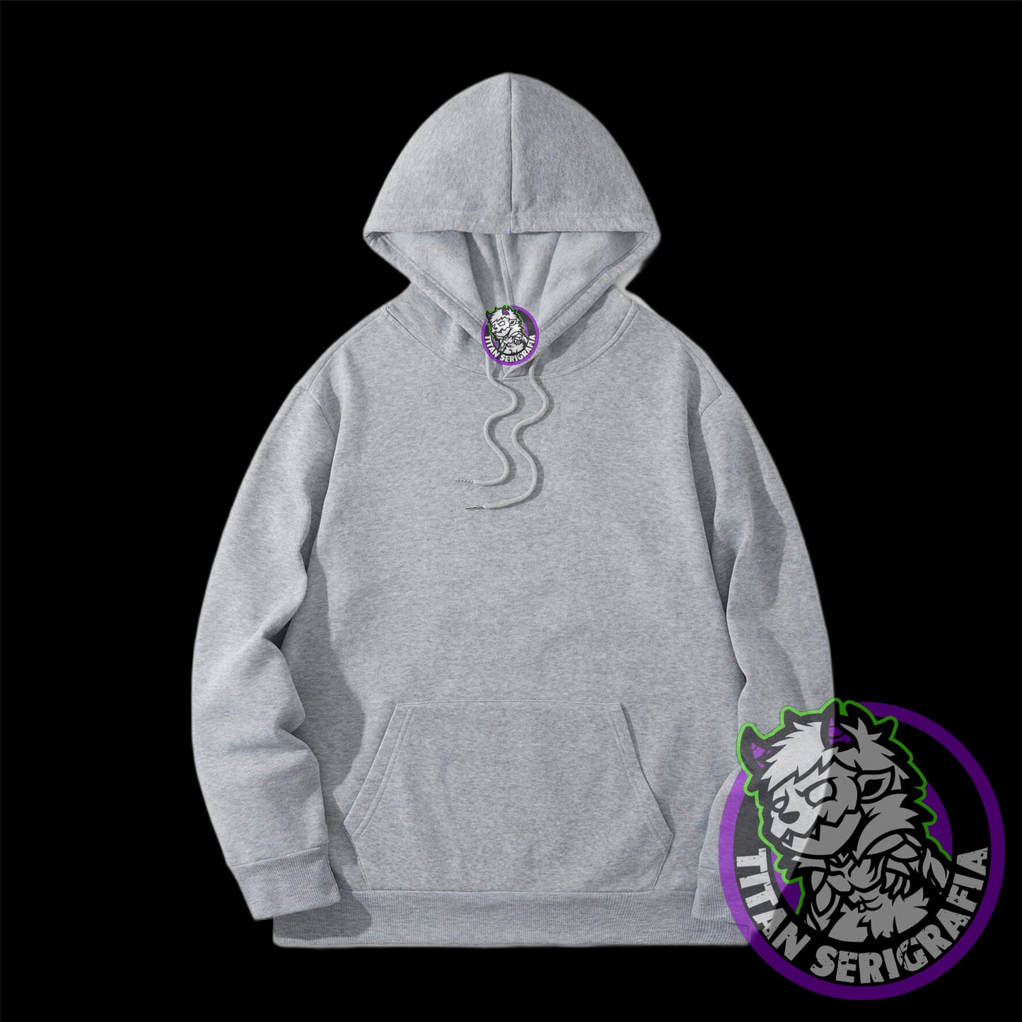 Hoodie arena, rosa y gris Gon Freecss/Hunter X Hunter