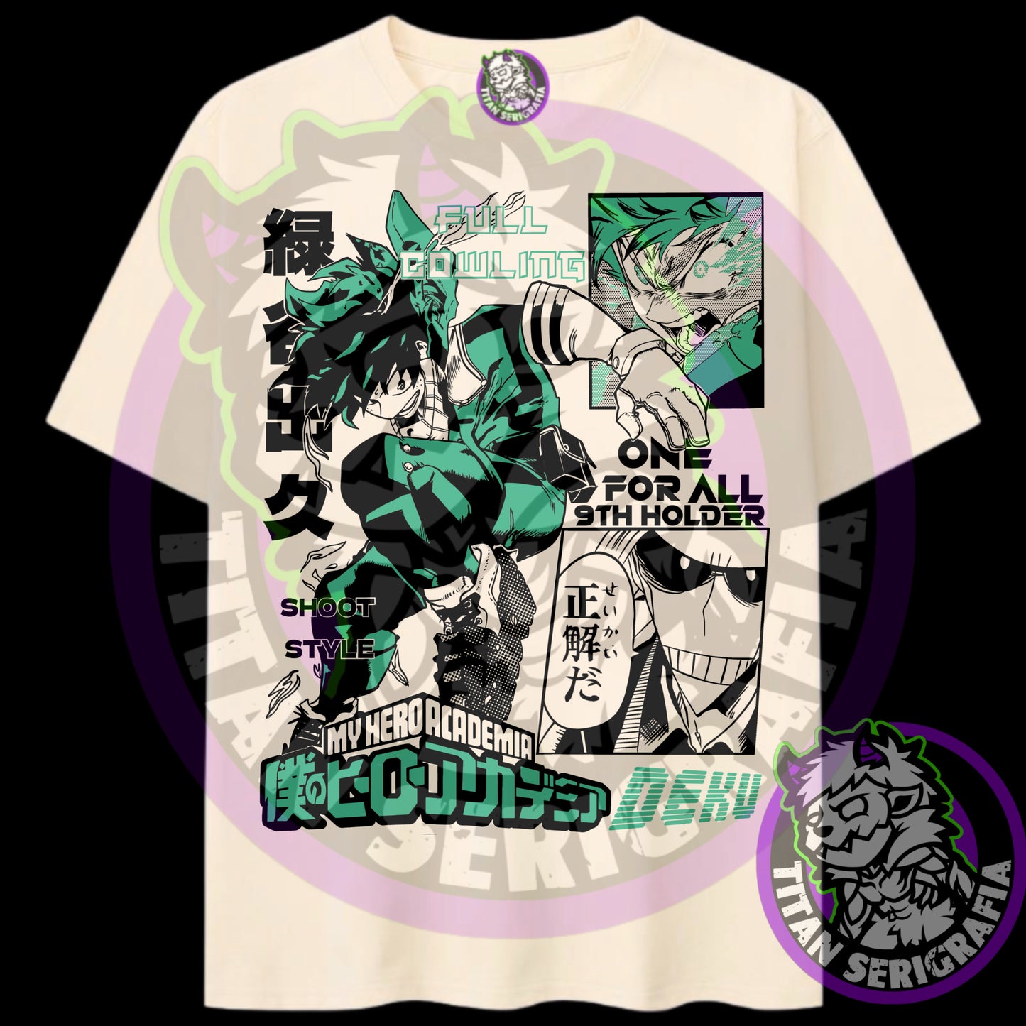 Polera Deku (Izuku Midoriya)/Boku no Hero