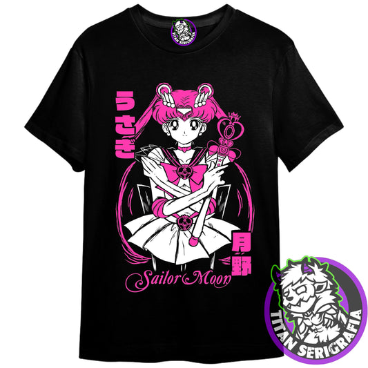 Polera negra Serena/Sailor Moon