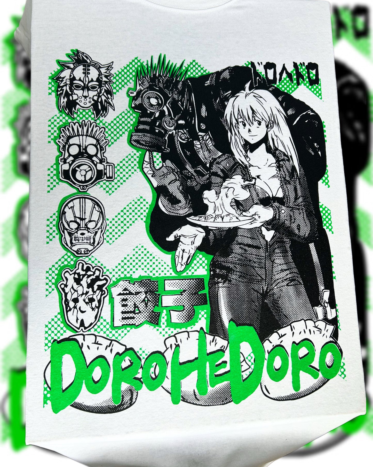 Polera Kaiman y Nikaido/Dorohedoro