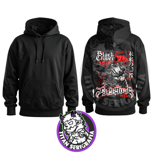 Poleron hoodie y polo Asta 2/Black Clover