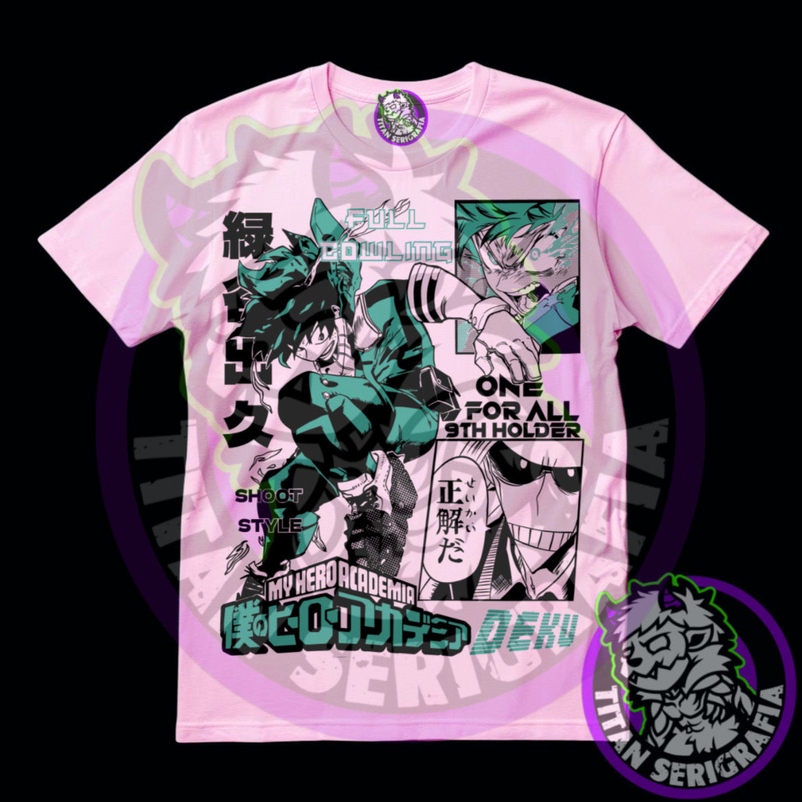 Polera Deku (Izuku Midoriya)/Boku no Hero