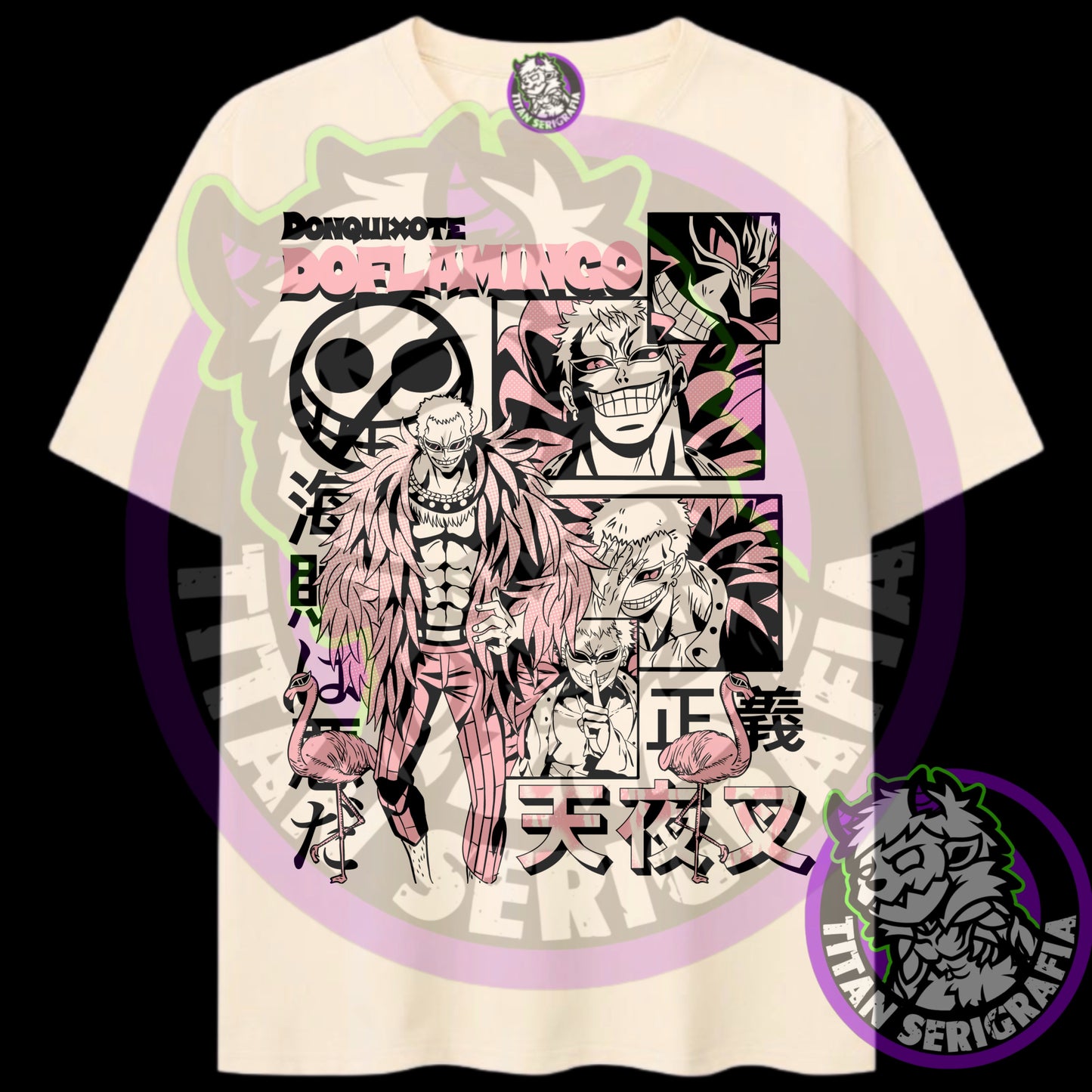 Polera Donquixote Doflamingo/One Piece