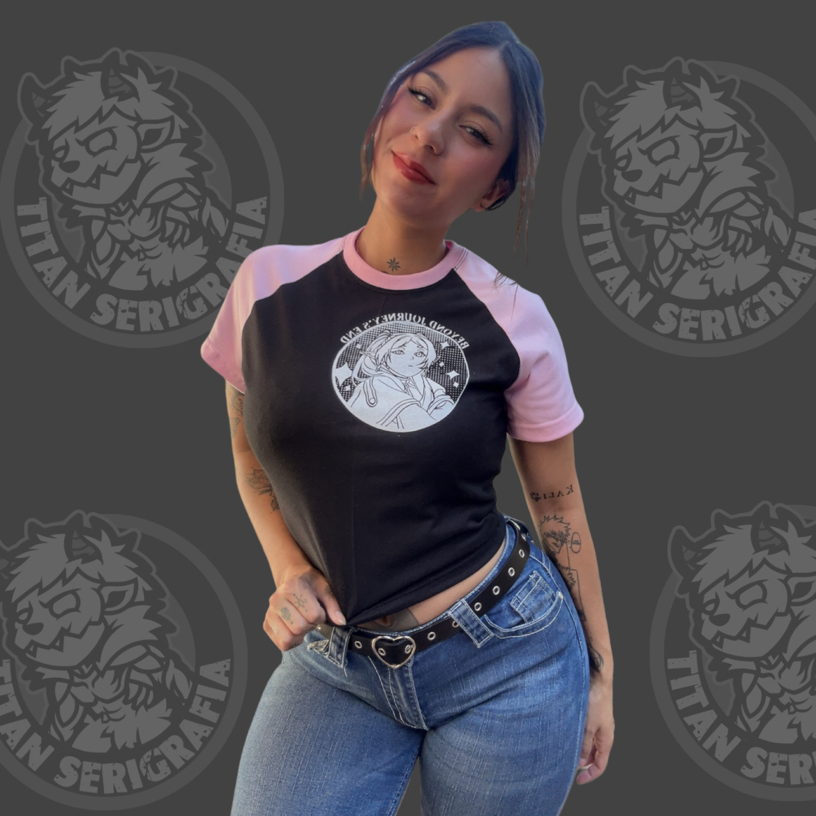 Crop Top colores Frieren