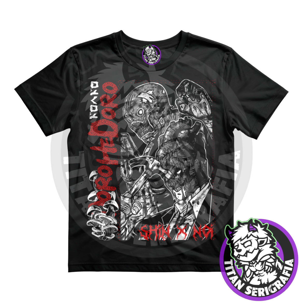Polera Shin y Noi/Dorohedoro