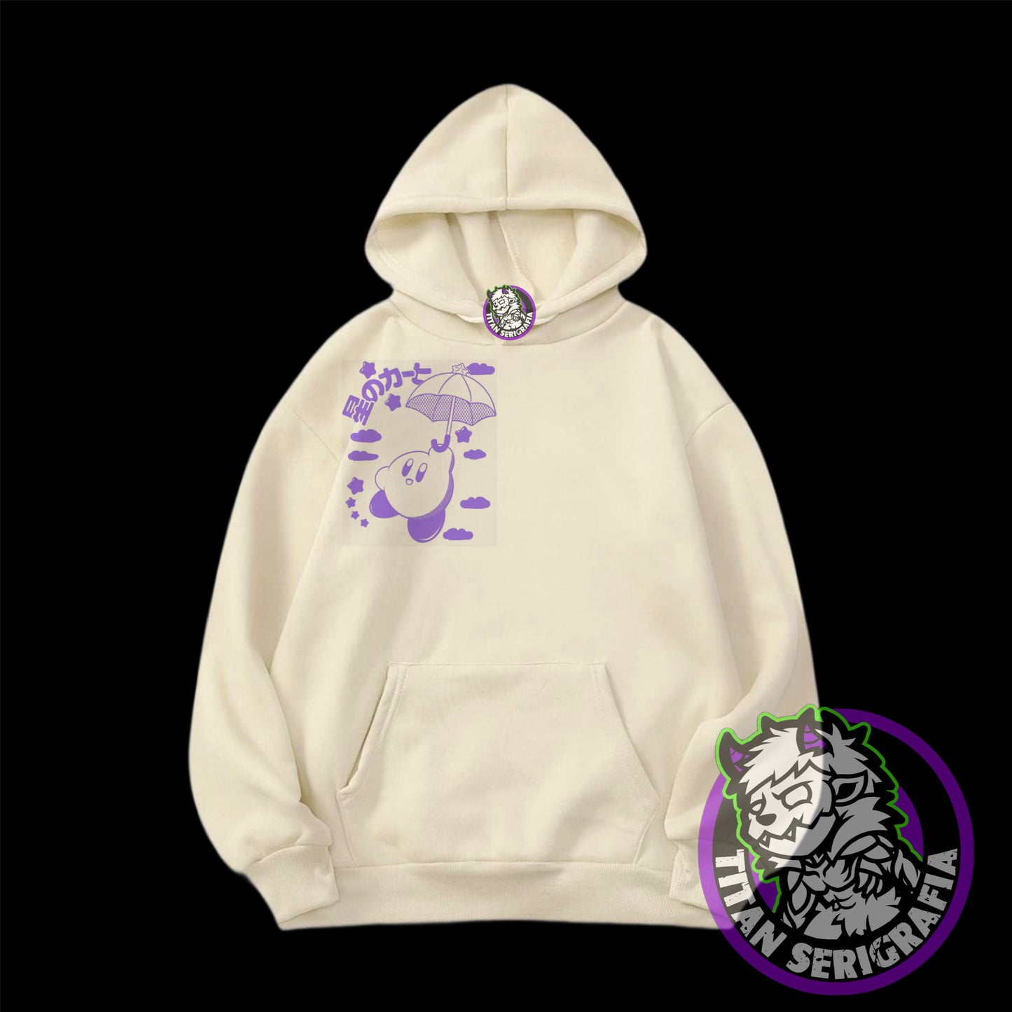 Poleron hoodie arena Kirby/Games