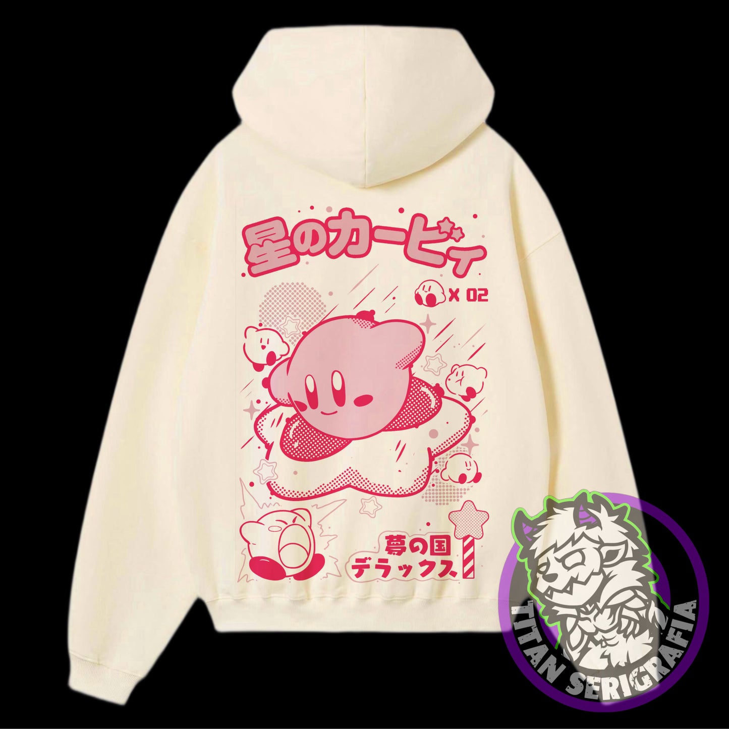 Poleron hoodie arena Kirby/Games