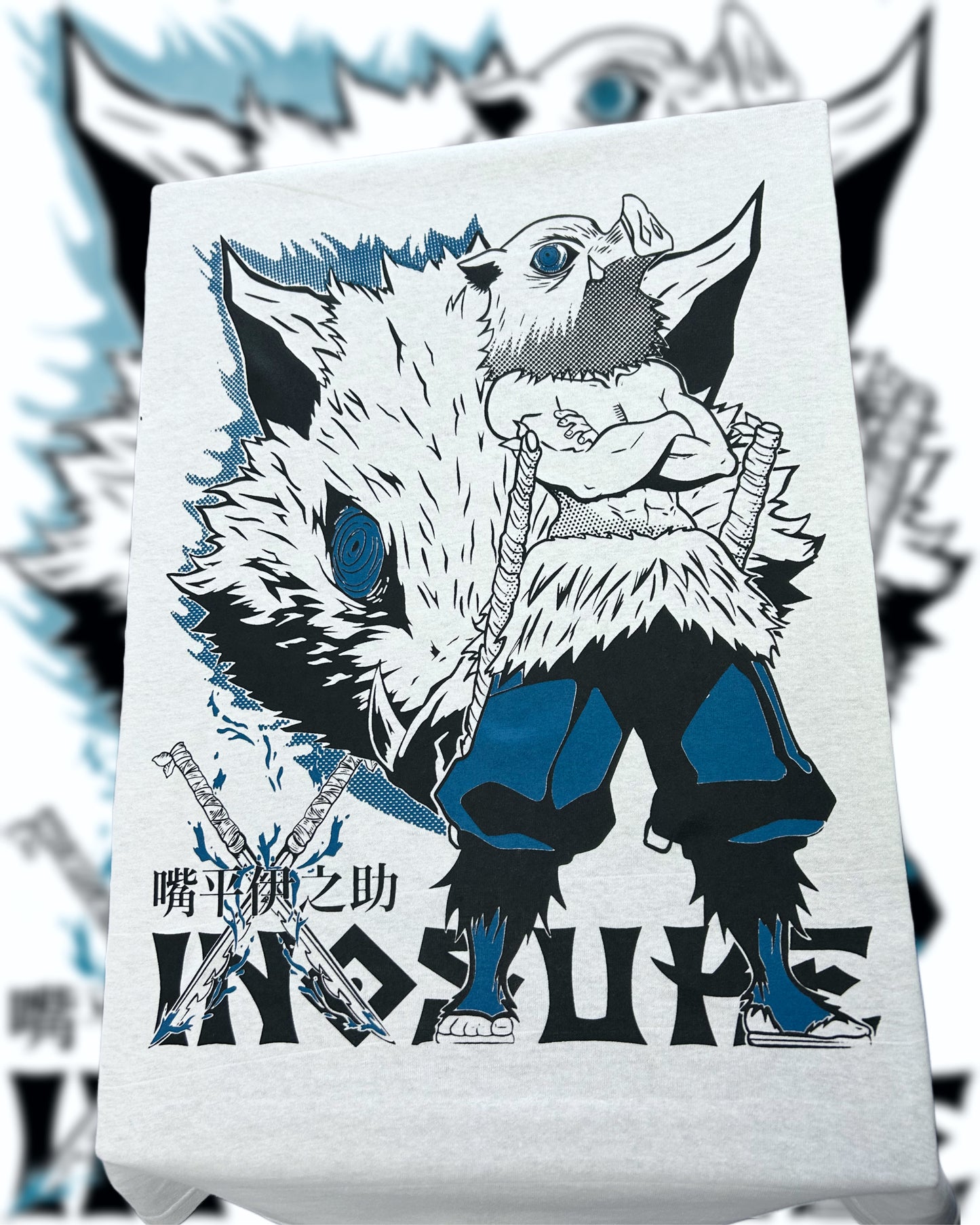 Polera Inosuke Hashibira/Demon Slayer-Kimetsu no Yaiba