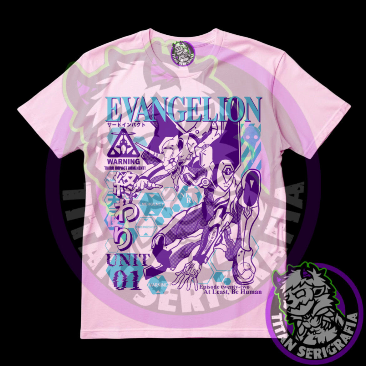 Polera Eva 01/Neon Genesis Evangelion