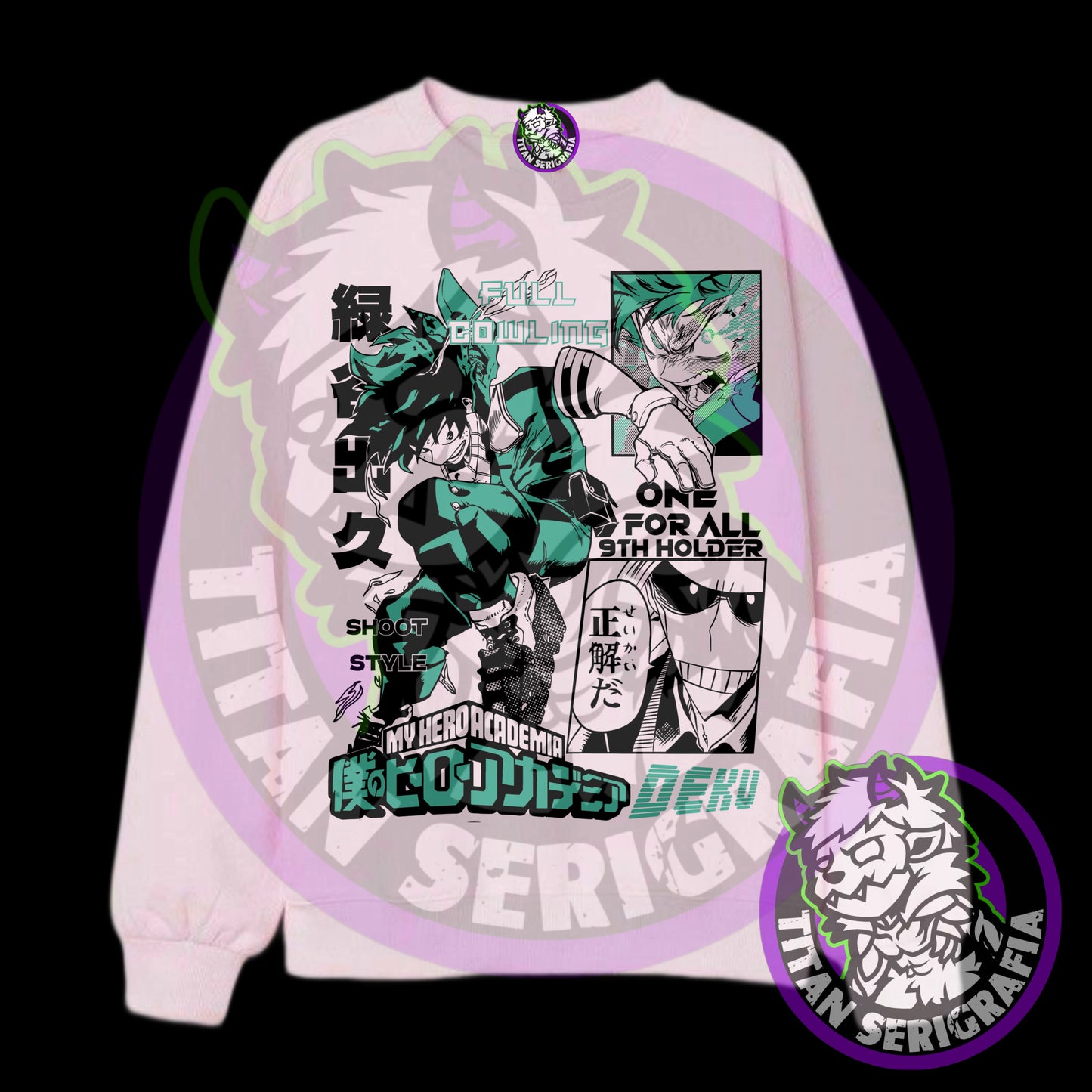 Poleron polo Deku (Izuku Midoriya)/Boku no Hero