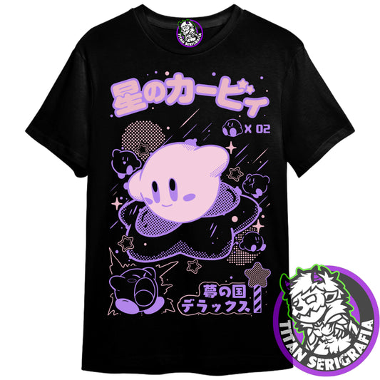 Polera negra Kirby/Games