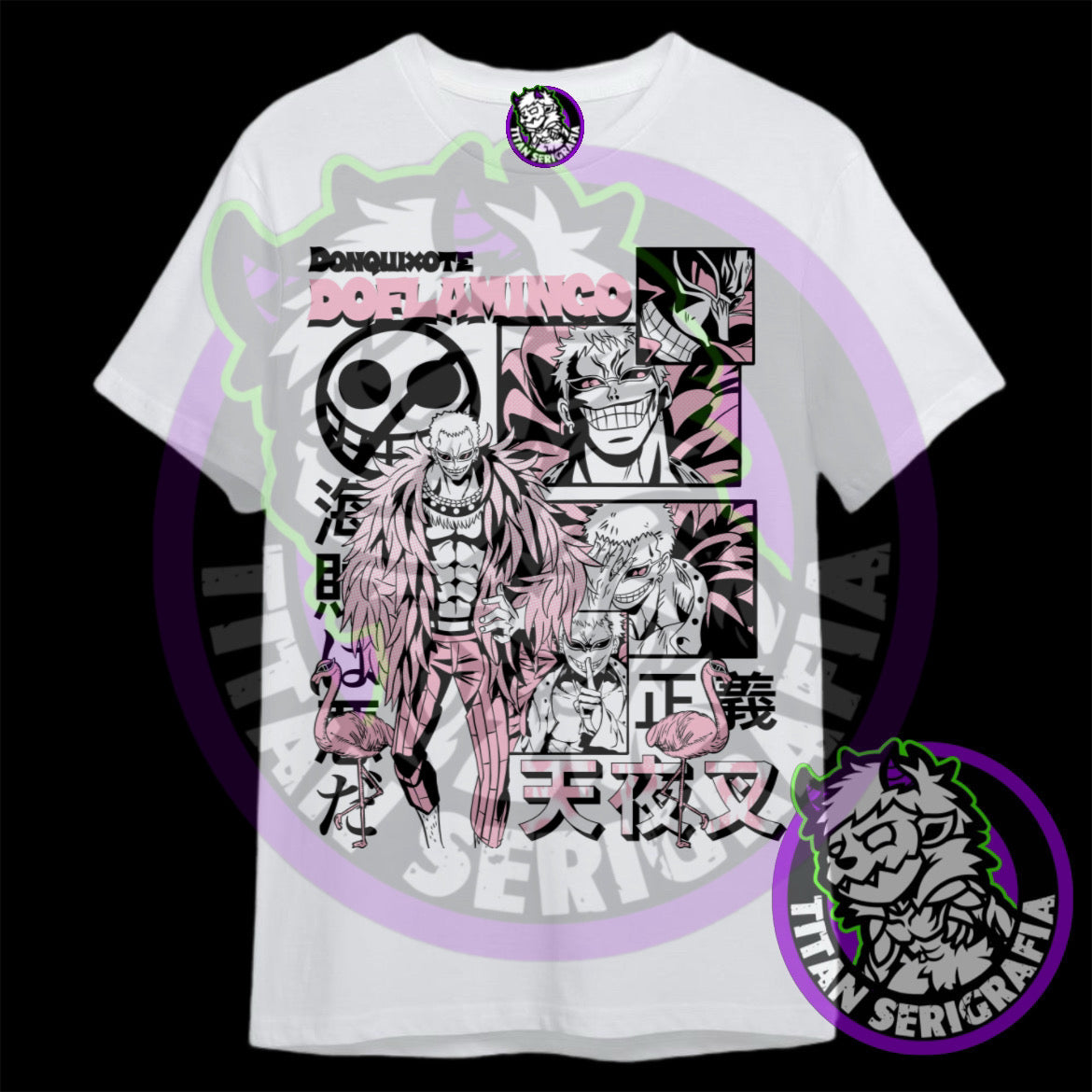 Polera Donquixote Doflamingo/One Piece