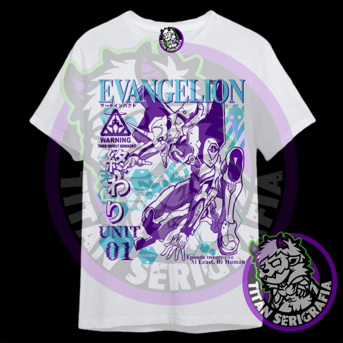 Polera Eva 01/Neon Genesis Evangelion