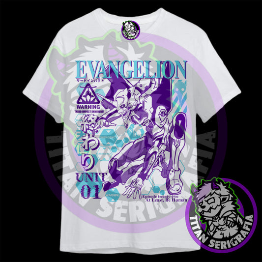 Polera Eva 01/Neon Genesis Evangelion