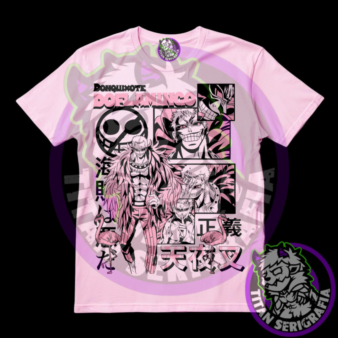 Polera Donquixote Doflamingo/One Piece