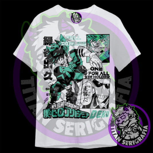 Polera Deku (Izuku Midoriya)/Boku no Hero