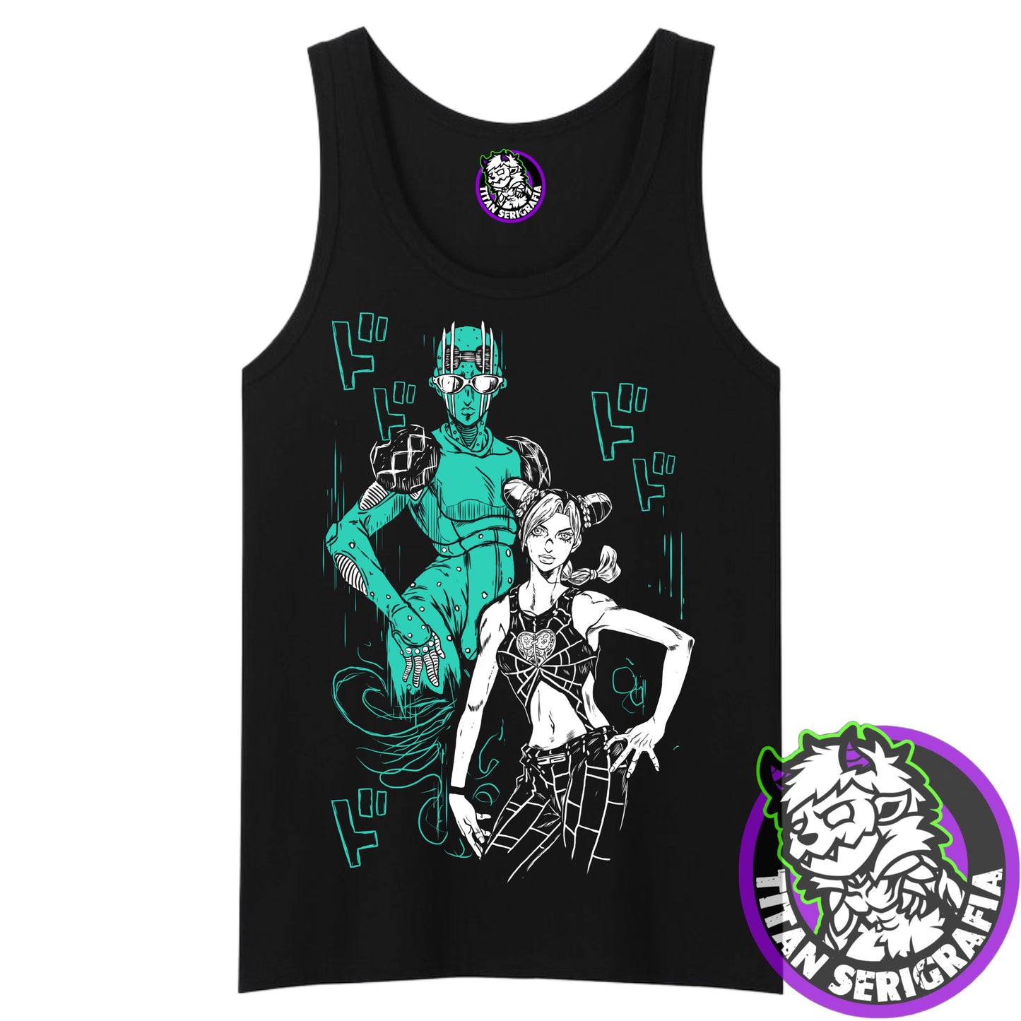 Polera negra Jolyne Cujoh/Jojo's Bizarre Adventure