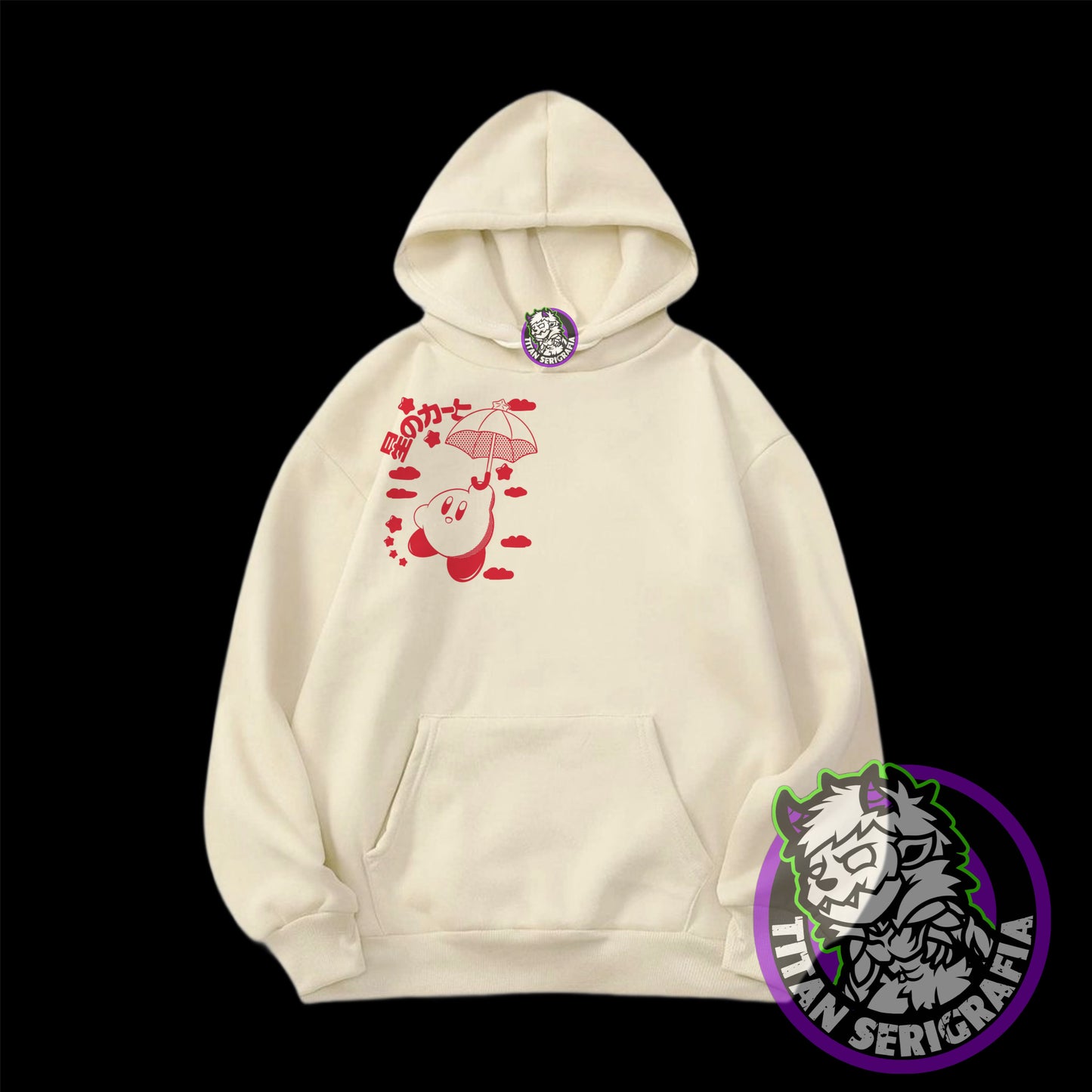 Poleron hoodie arena Kirby/Games