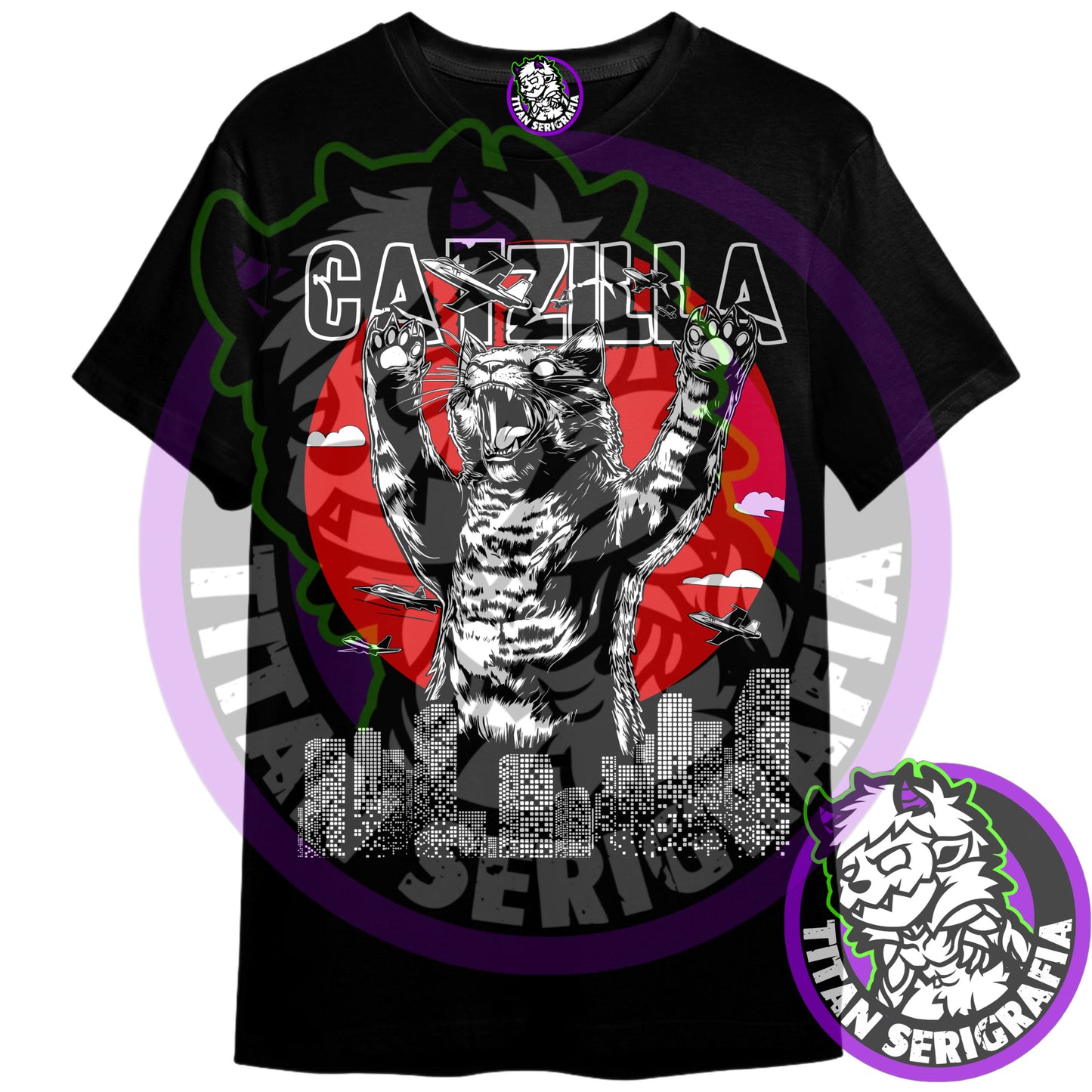Polera de Catzilla/Japo Theme