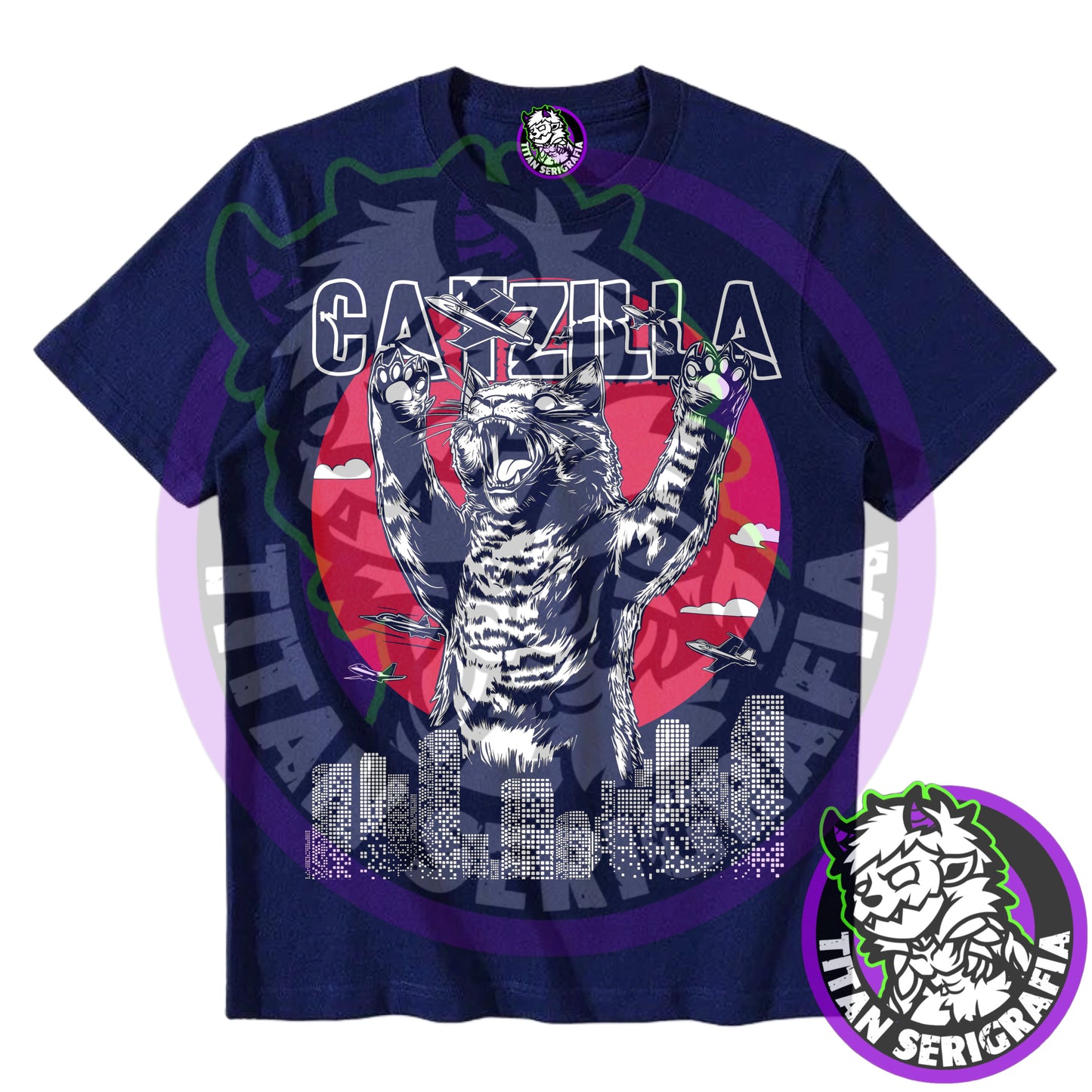 Polera de Catzilla/Japo Theme