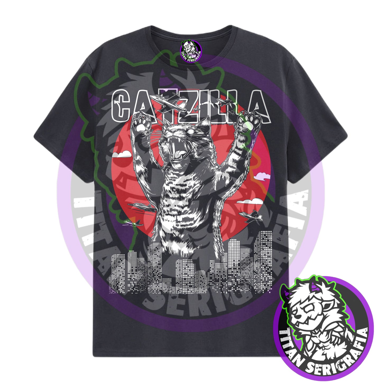 Polera de Catzilla/Japo Theme